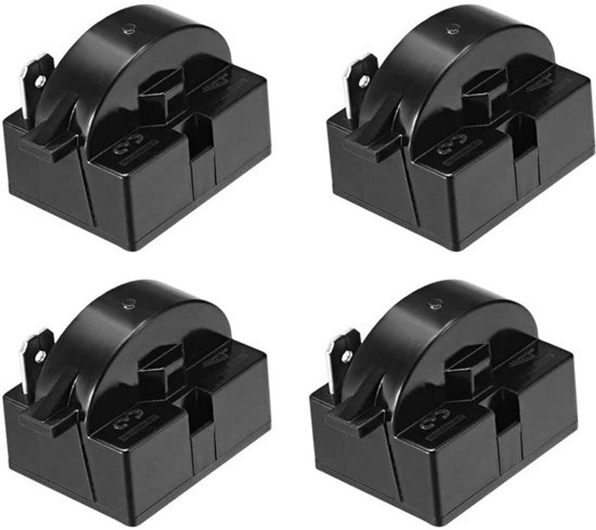 4 Stuks 15 Ohm 1-Pins PTC Startrelais voor Koelkast en Diepvriezer Compressor