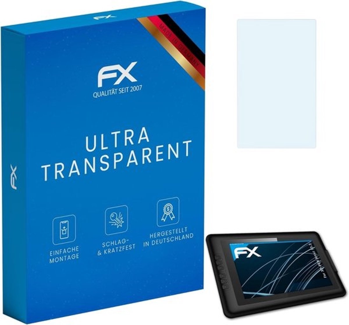 2x Schermbeschermer voor XP-PEN Artist 13.3 - Ultra Helder en Krasbestendig Displayfolie