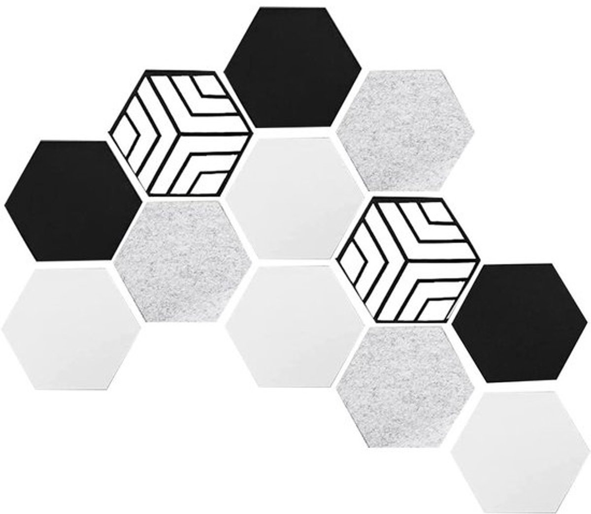 Akoestische Panelen - Geluidsisolatie Platen - Geluidsverbetering Studio - Milieuvriendelijk Polyurethaan - 17.5 cm per zijde - Multicolor