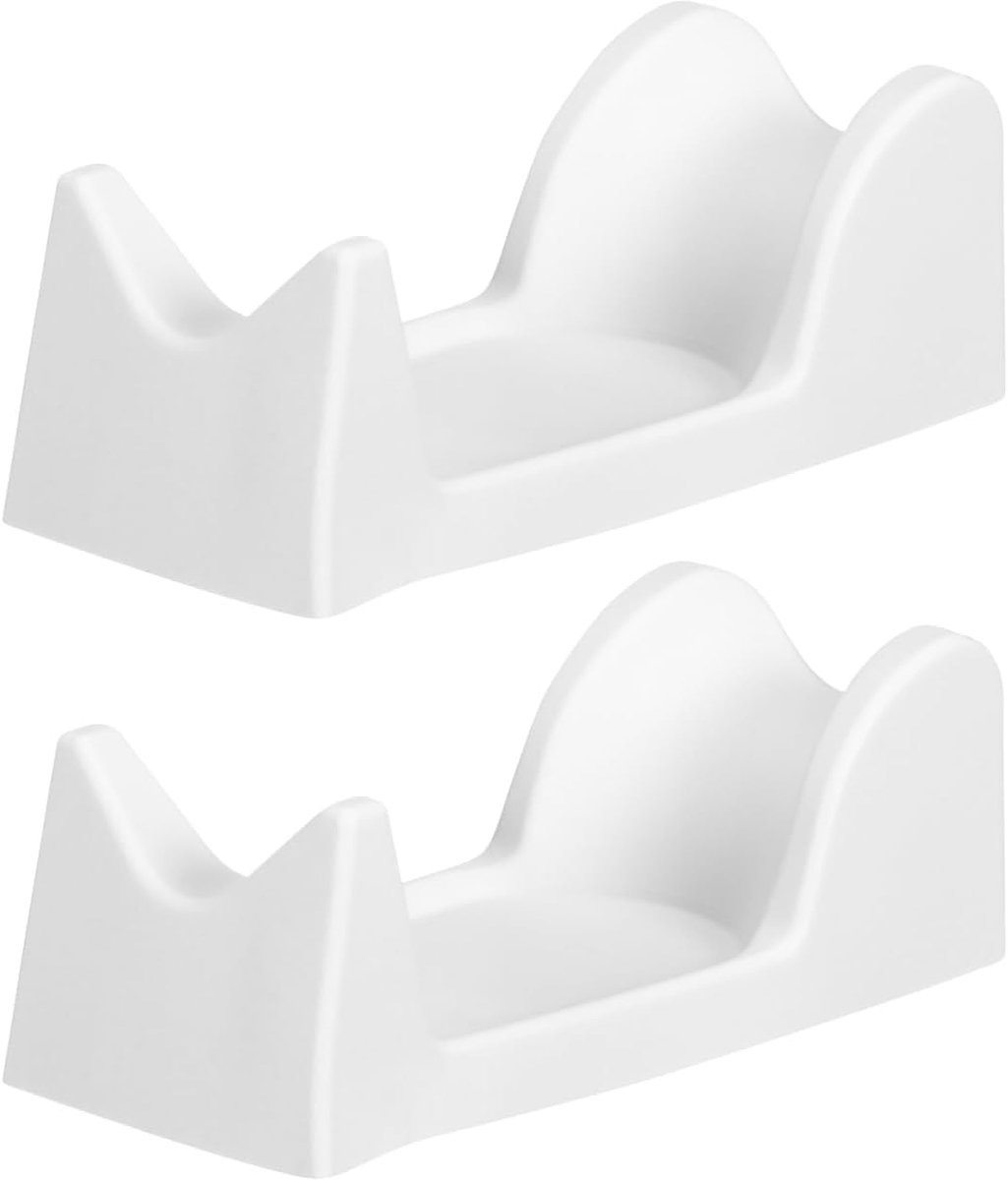 2 stuks praktische nagelboorhouders van kunststof, tafelorganizer voor manicure en pedicure duurzame opbergruimte voor elektrische, handgrepen voor en thuisgebruik