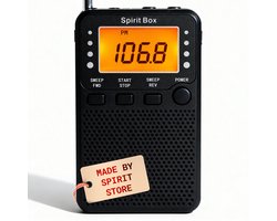 Spirit Box voor Spookjacht -Geavanceerd Model van Spirit Store met FM/AM en Snelle Sweep Rate