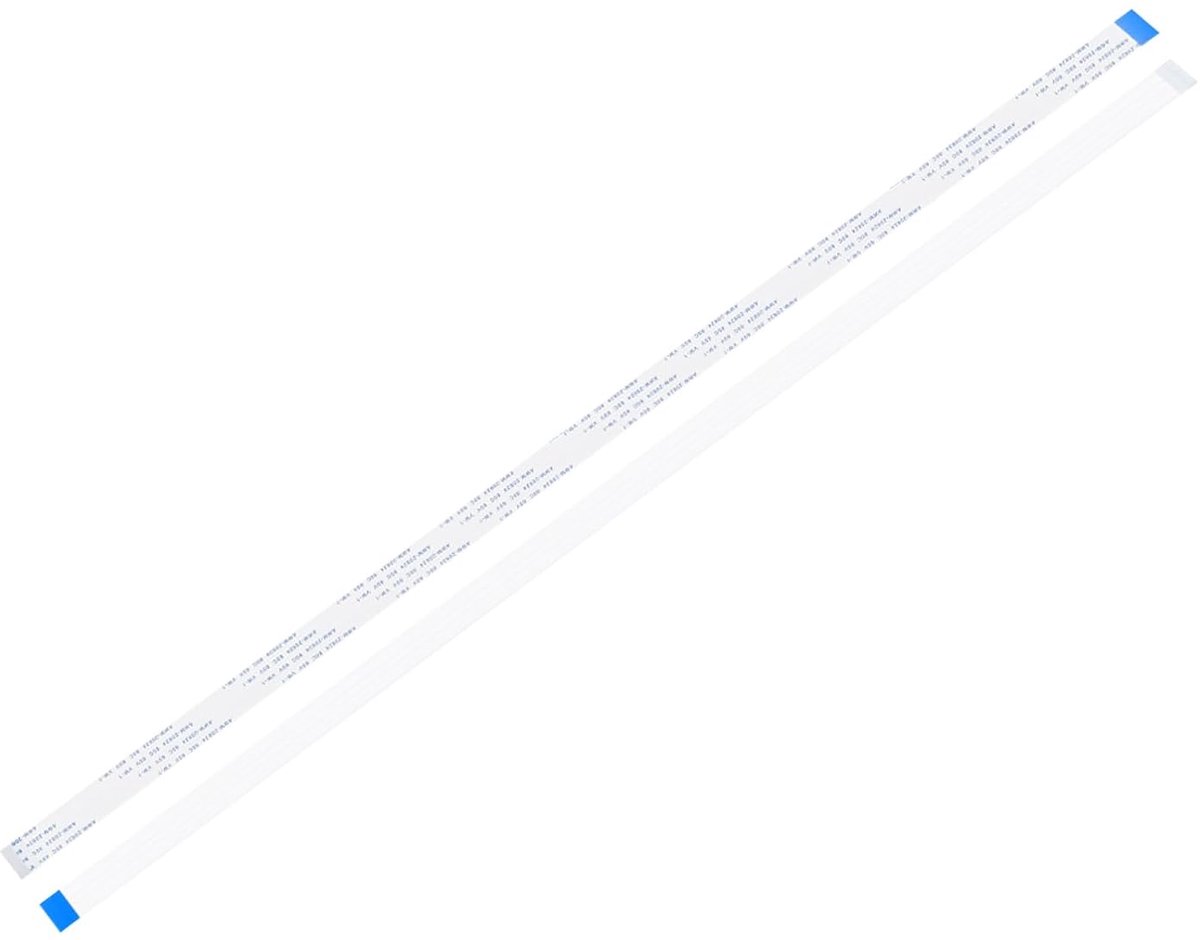 20 stuks FFC FPC platte kabel, flexibel, 24 pins, 0,5 mm lengte, 500 mm (type B) voor lcd-printer, 3D-printer, camera, dvd, tv, laptop, audio