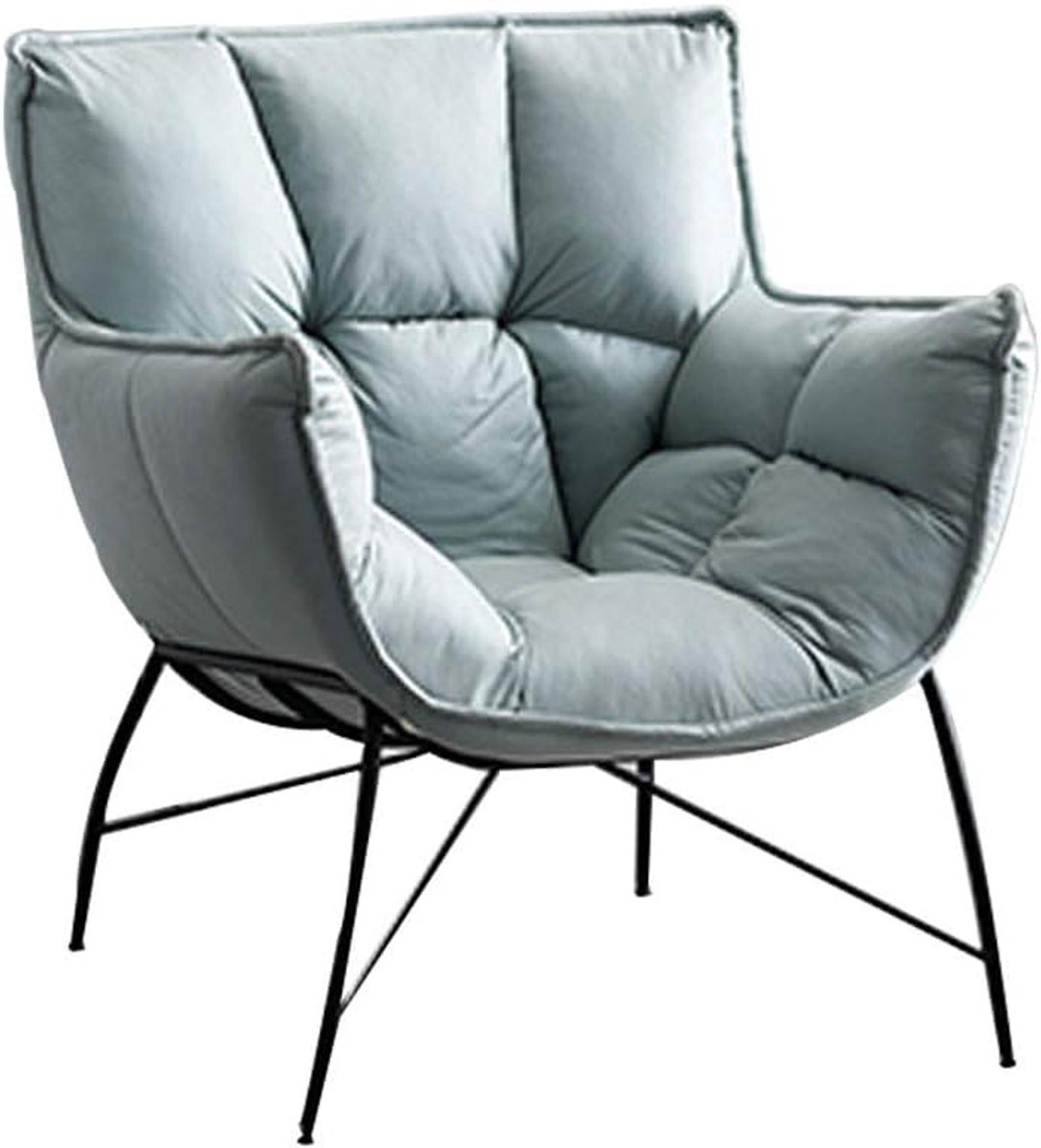 Eenvoudige en lichte luxe creatieve eenpersoons fauteuil slaapkamer luie vrije tijd woonkamer balkon lezen kleine bank