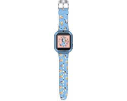 Accutime Kinderhorloge Bluey - Smartwatch Kind - Kinderhorloge met Spelletjes - Smartwatch Kinderen - Selfie Camera - Blauw
