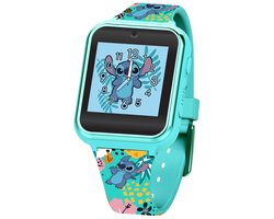 Accutime Kinderhorloge Lilo & Stitch - Smartwatch Kind - Kinderhorloge met Spelletjes - Smartwatch Kinderen - Selfie Camera