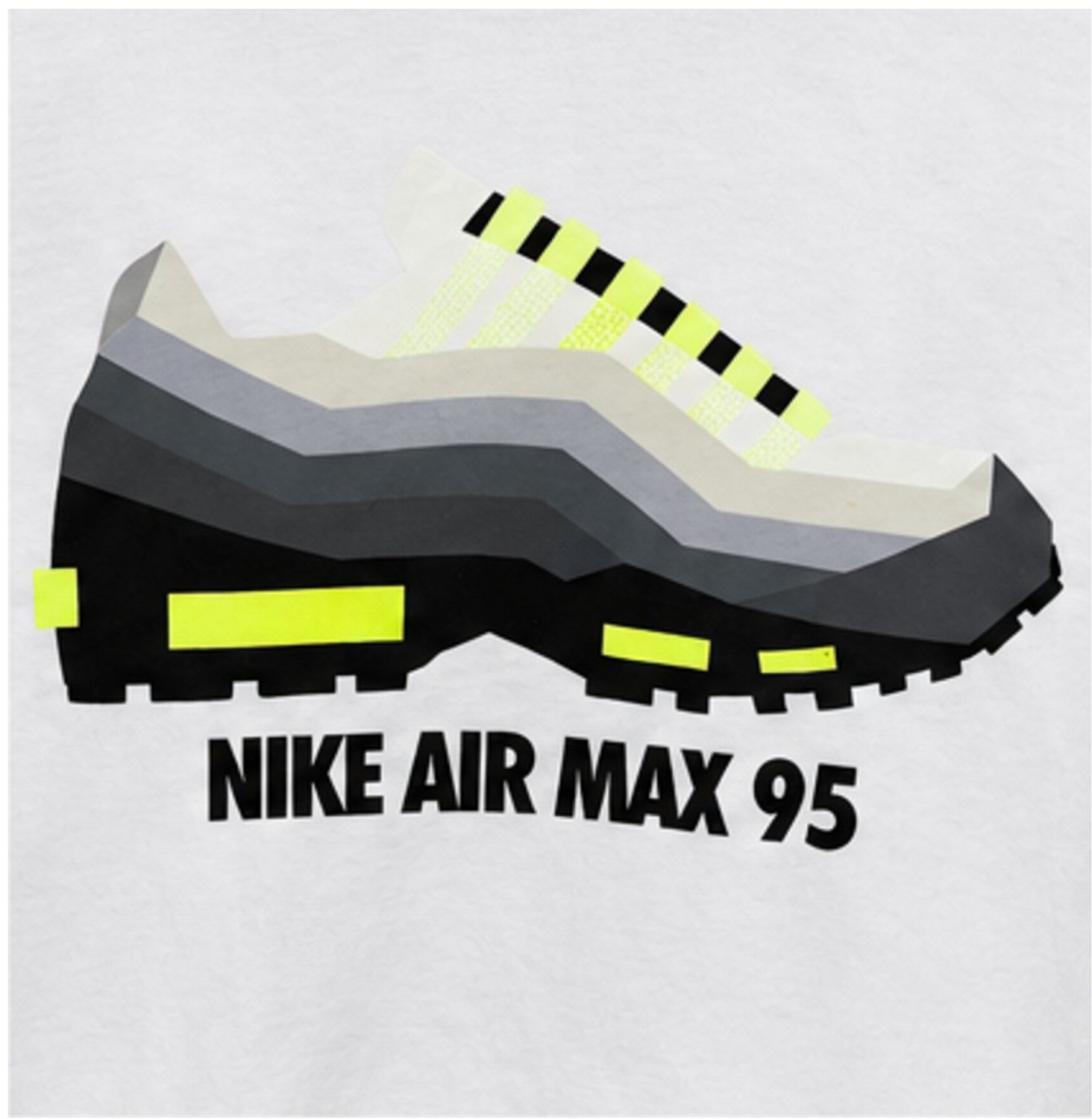 Nike Sportswear Air Max 95 T-shirt – Nike Sportswear Lifestyle Heren T-shirt voor Mannen Wit