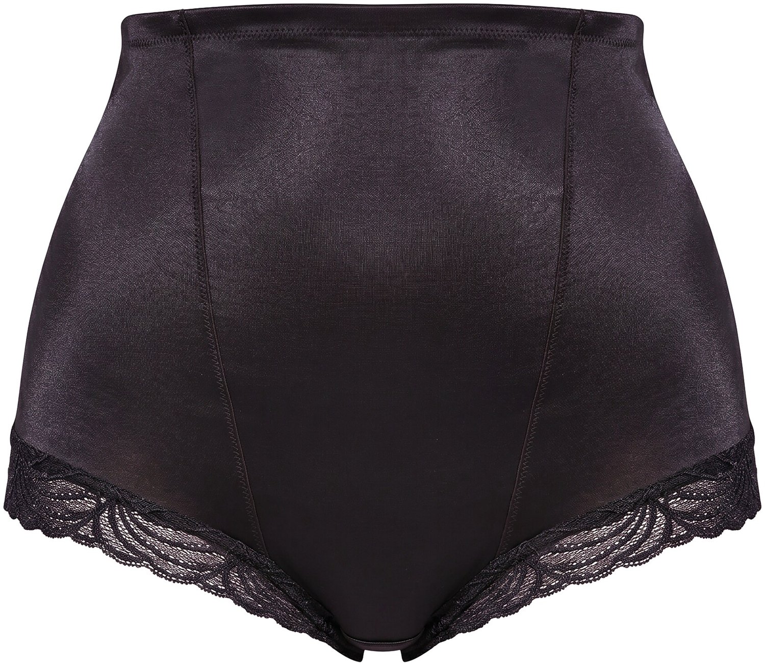 Ulla Popken - Dames - Bodyforming pantybroekje hoge taille - Dennenbruin - Maat 42+