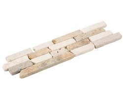 Listello Vesiviuo mix travertin 6,0x22,5 cm -  Travertin Prijs per 1 stuk.