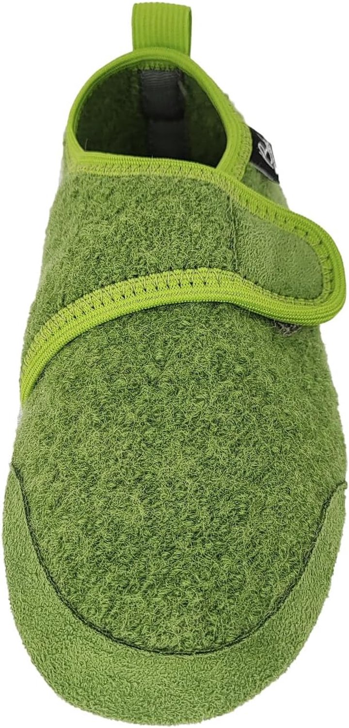 Beck Unisex Kinder Pantoffels 'Buddies Cosy' - Groen Maat 22