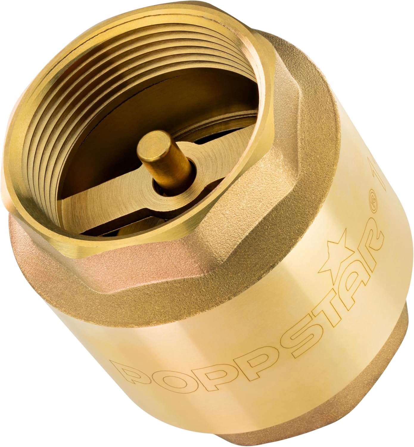 Terugslagklep 1 1/2" Messing - Waterdicht & Roestvrij