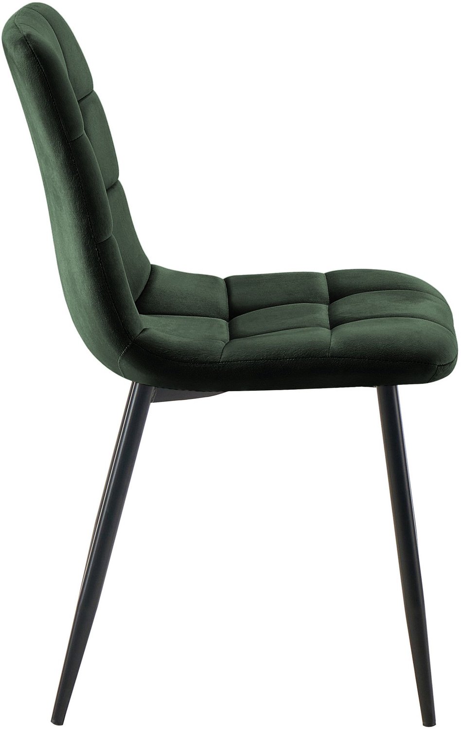 Luxe Comfort Eetkamerstoel - Groen Fluweel/groen