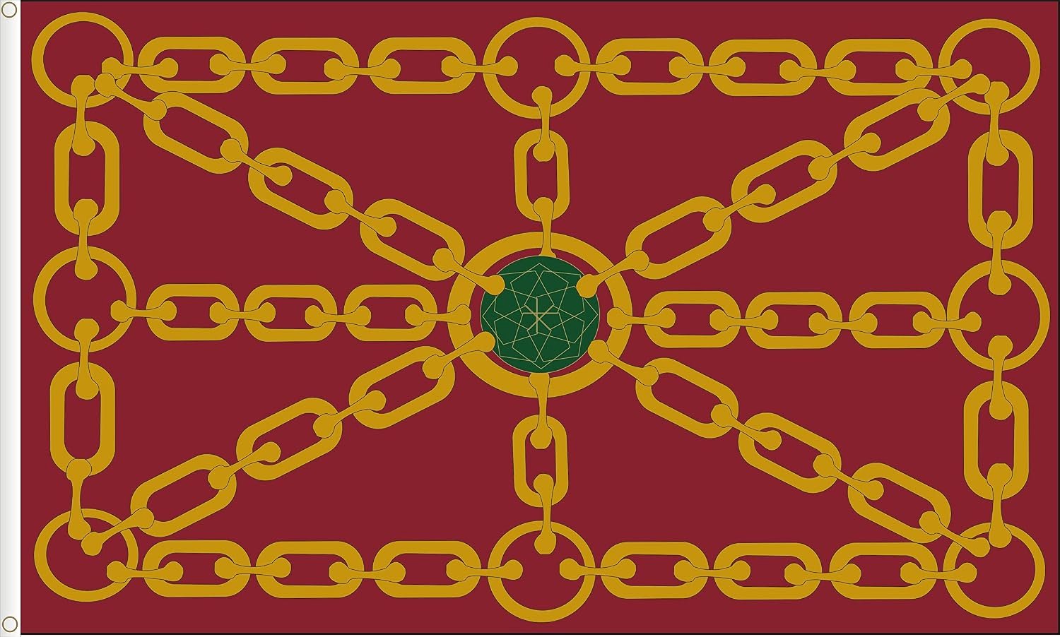 Vlag van de Navarren-Koning, Silli XIII, grote afmetingen 150 x 90 cm
