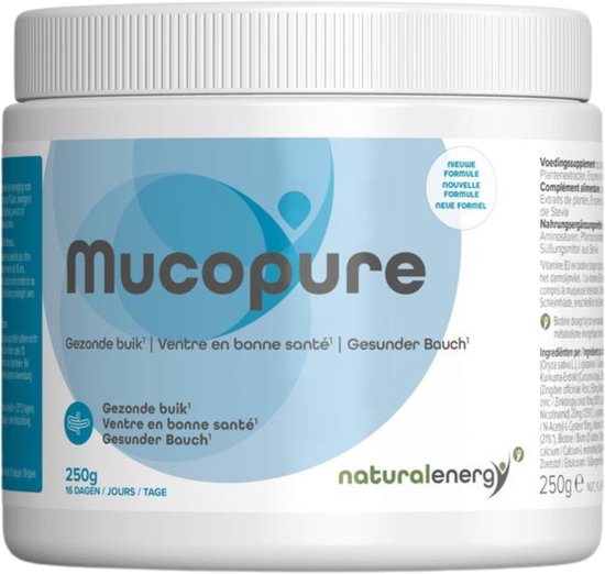 Natural Energy Mucopore | Darmslijmvlies - Darmgezondheid 250 Poeder