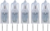 Osram G4 Halogeenlamp 12V - 20W 300lm - Halogeen Lampjes Insteek - Warm Wit Licht - Dimbaar - 10x10x33mm - Per 5 Halogeenlampen