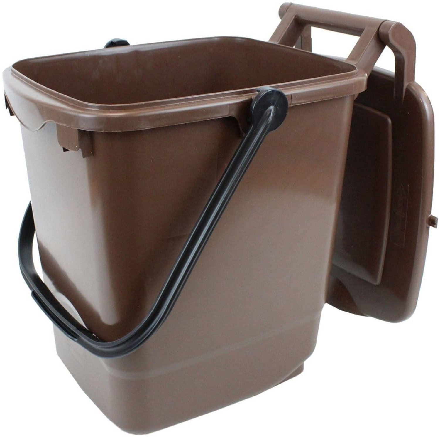 23 Litre Kerbside Caddy voor Huishoudelijk Afval (Bruin)