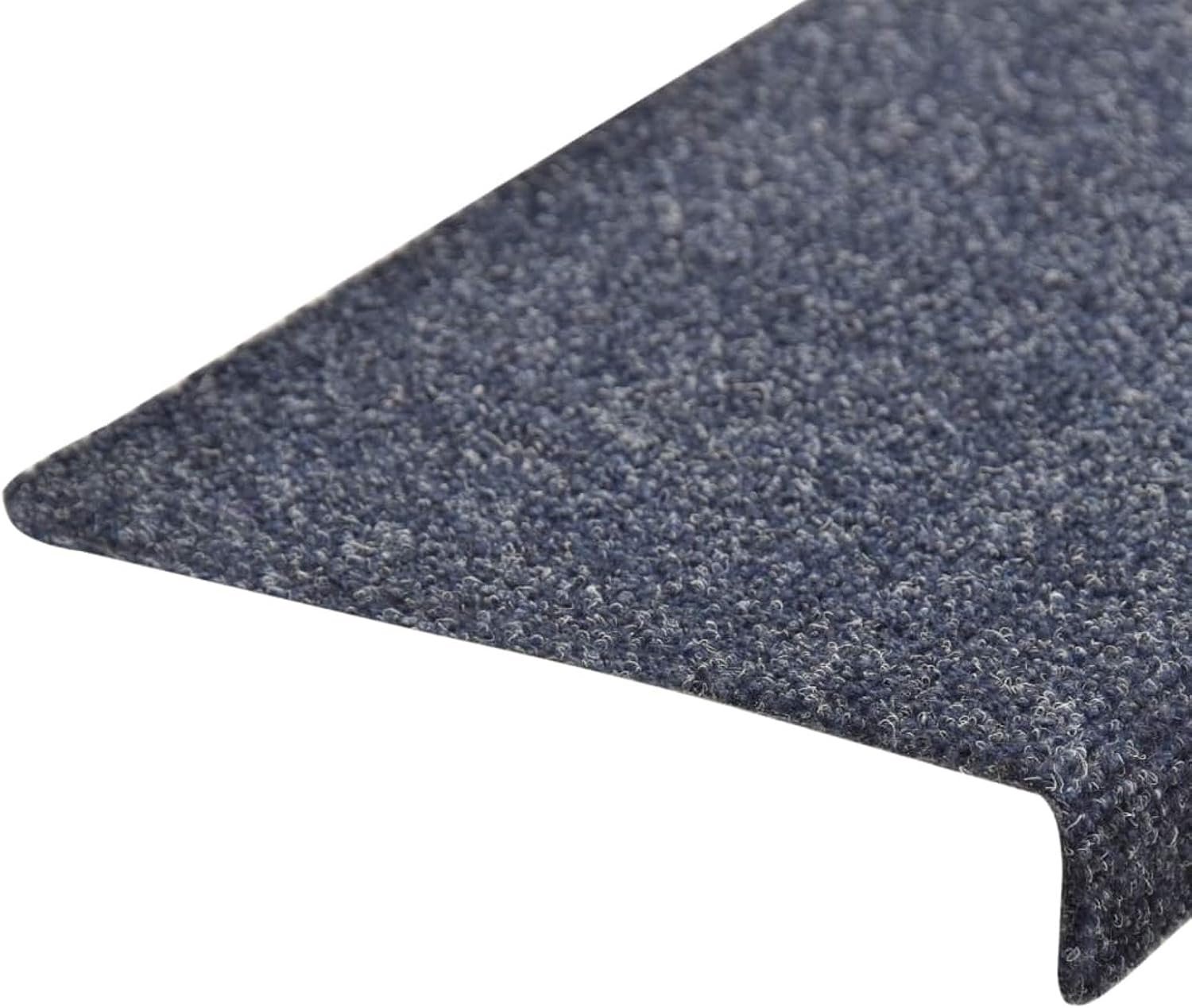 Trapmatten traptreden trapdecoratie, buitendeurmatten, tuinstap-speelmatten buiten, binnentreden antislip 15 stuks naaldperforator 65x25 cm blauw