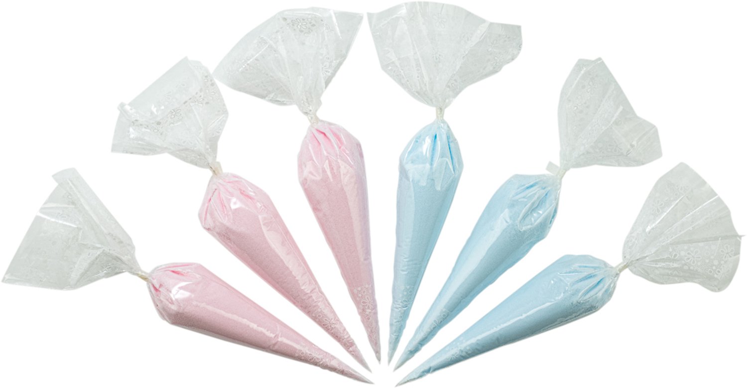 Claudius Scrubzout - 300 gram in puntzak - Baby gift set Roze - Rozen Geur - kraamcadeau