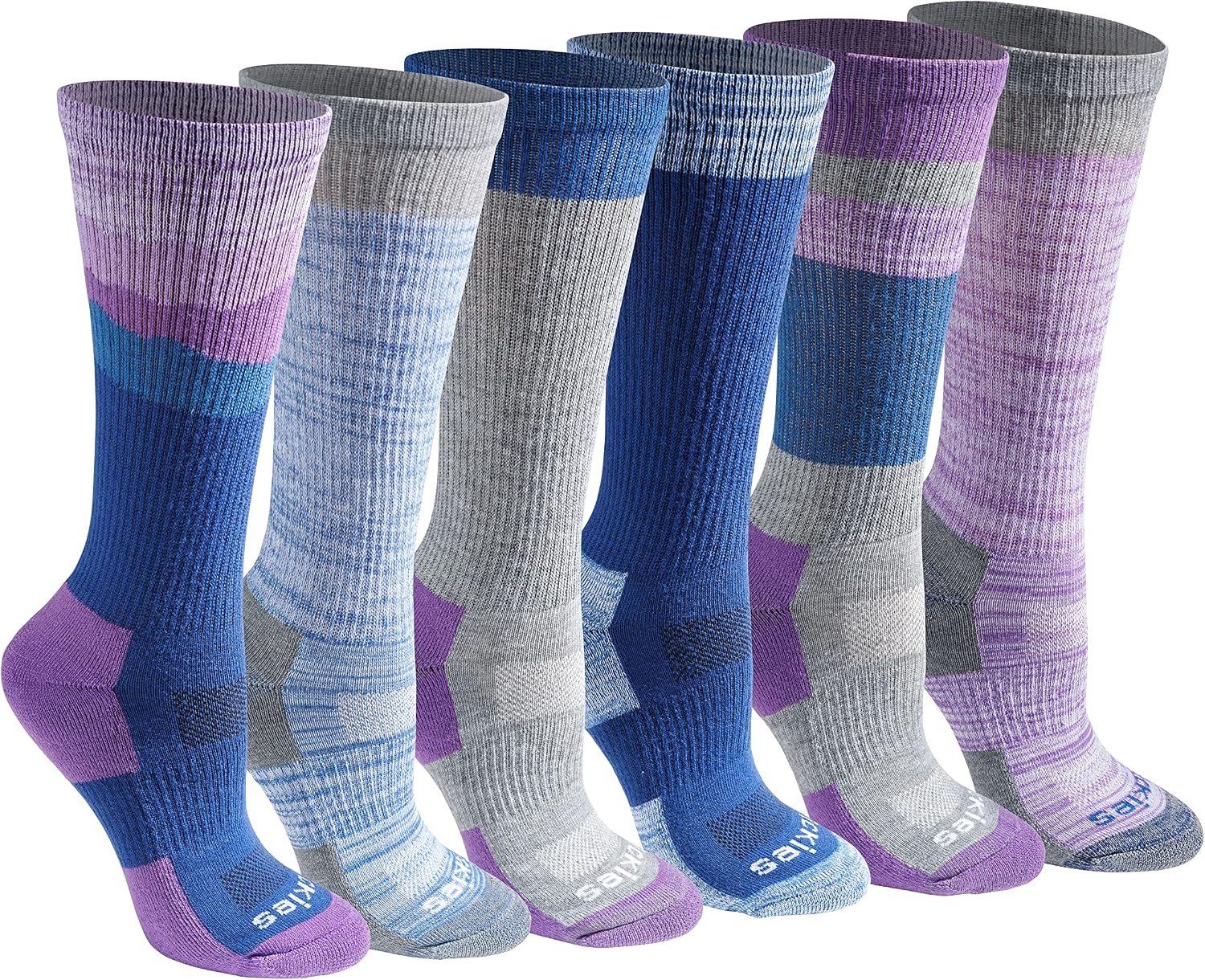 Dickies Dames Dri-Tech Sokken Vochtafvoerend & Comfortabel Blauw