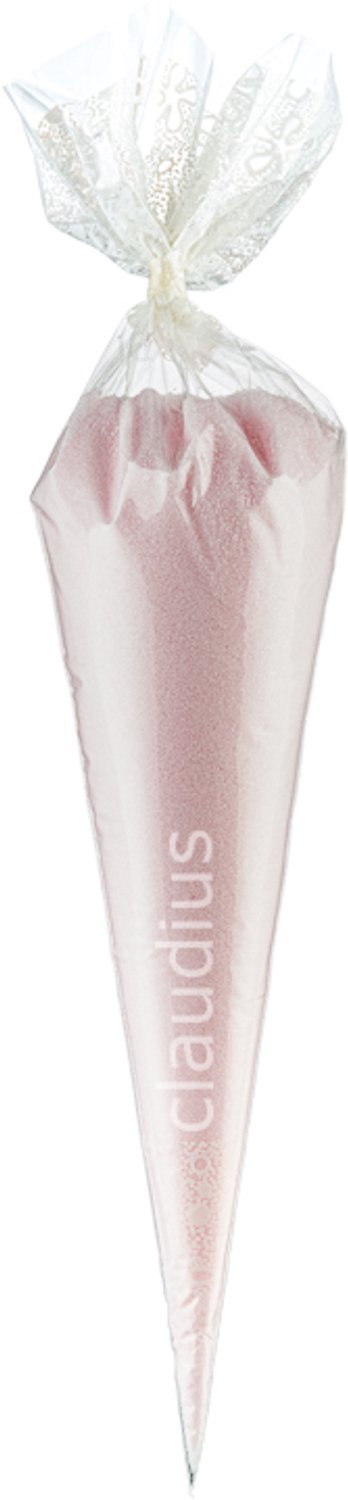 Claudius Scrubzout Rozen - 500 gram in puntzak wit - set van 6 stuks - Hydraterende Lichaamsscrub - Body Scrub