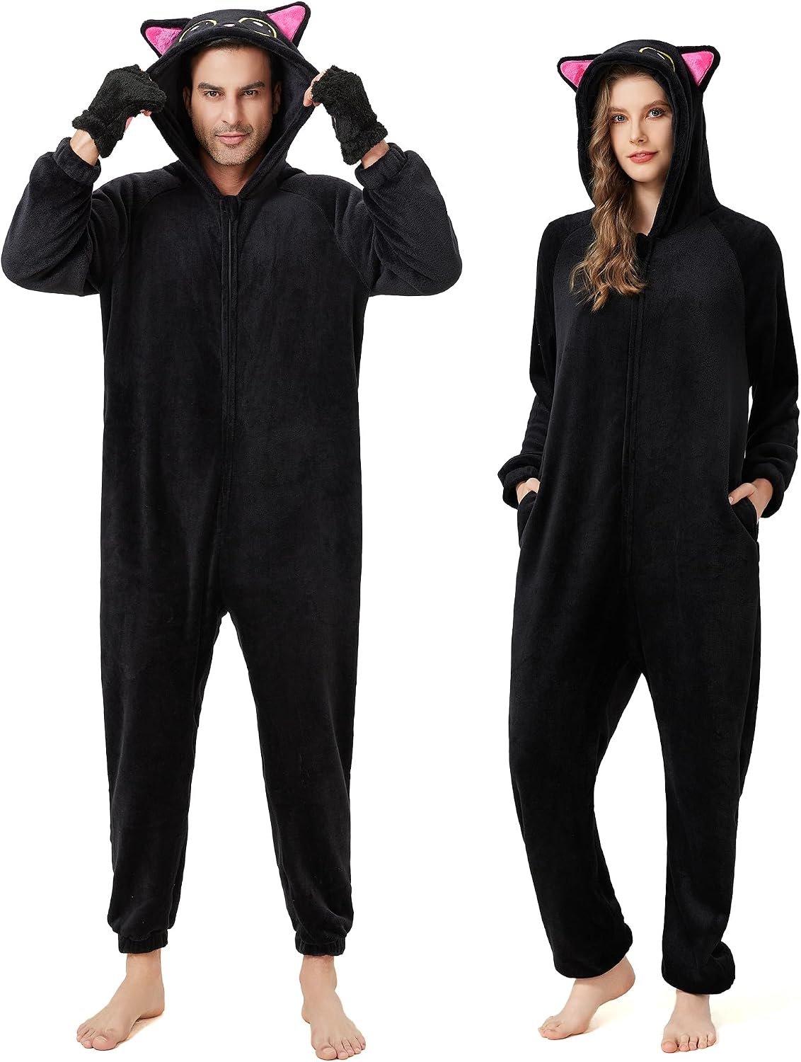 Volwassen Onesie Pyjama Outfit Dier Onesie Kostuums voor Vrouwen/Mannen