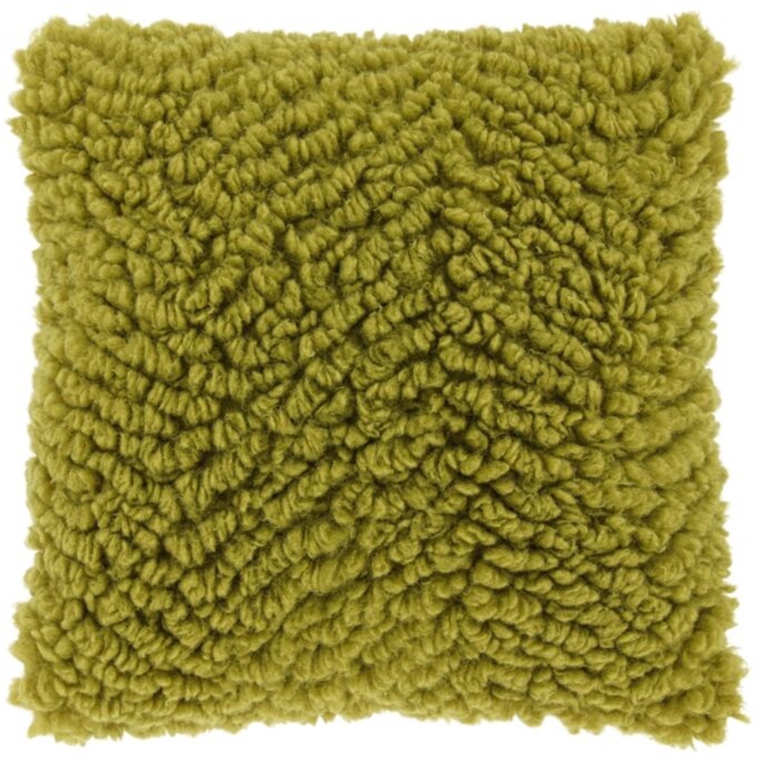Unique Living Sierkussen Shaun - moss green - 45x45cm Groen