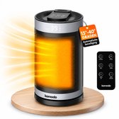 Elektrische Kachel 1500W - Keramische Ventilatorkachel - Heater - Afstandsbediening en Timerfunctie - 70° Draaifunctie - Komodo