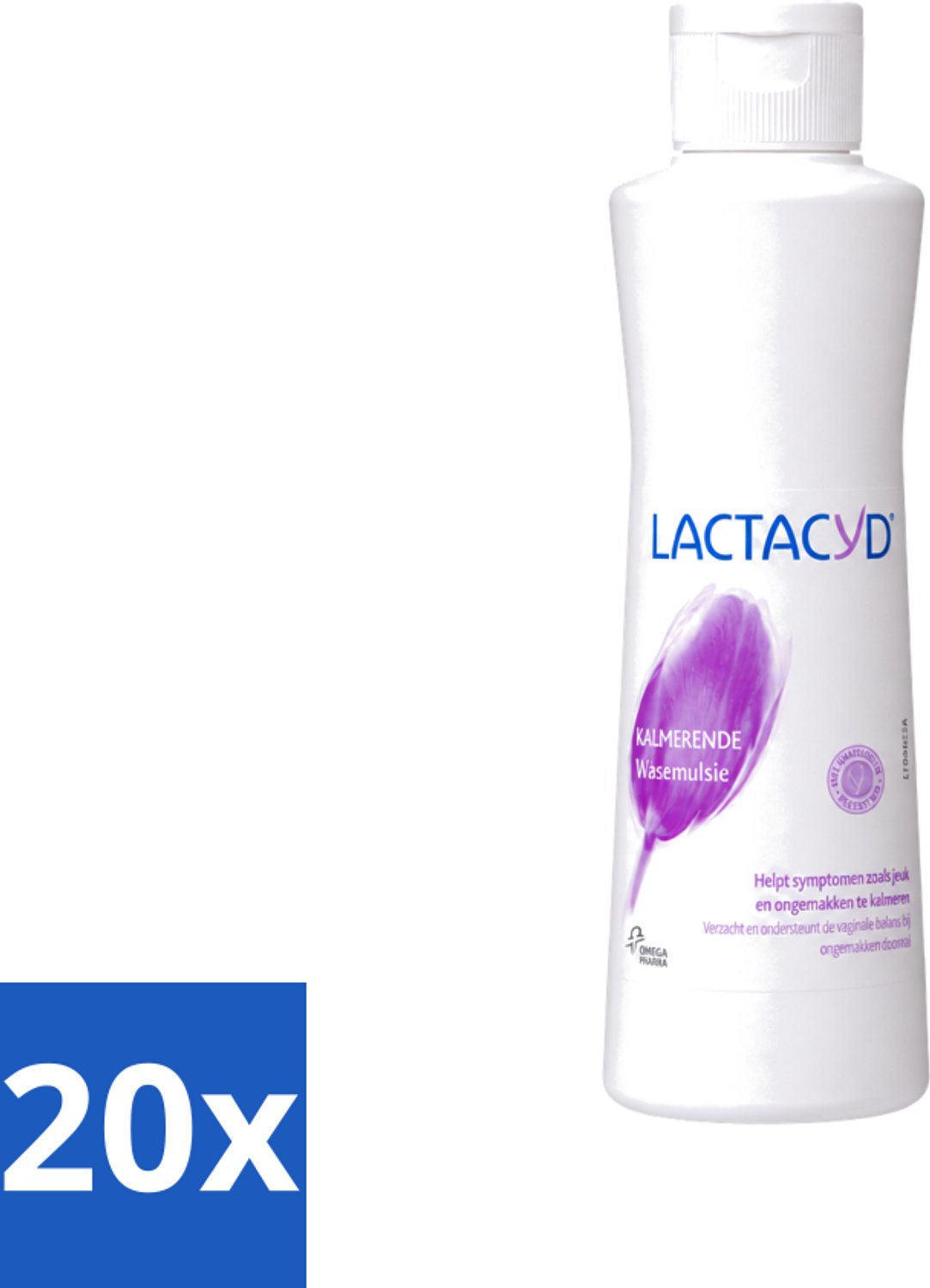 20 x Lactacyd – Kalmerend – Verzachtend – 250 ml - Voordeelverpakking - 20 stuks