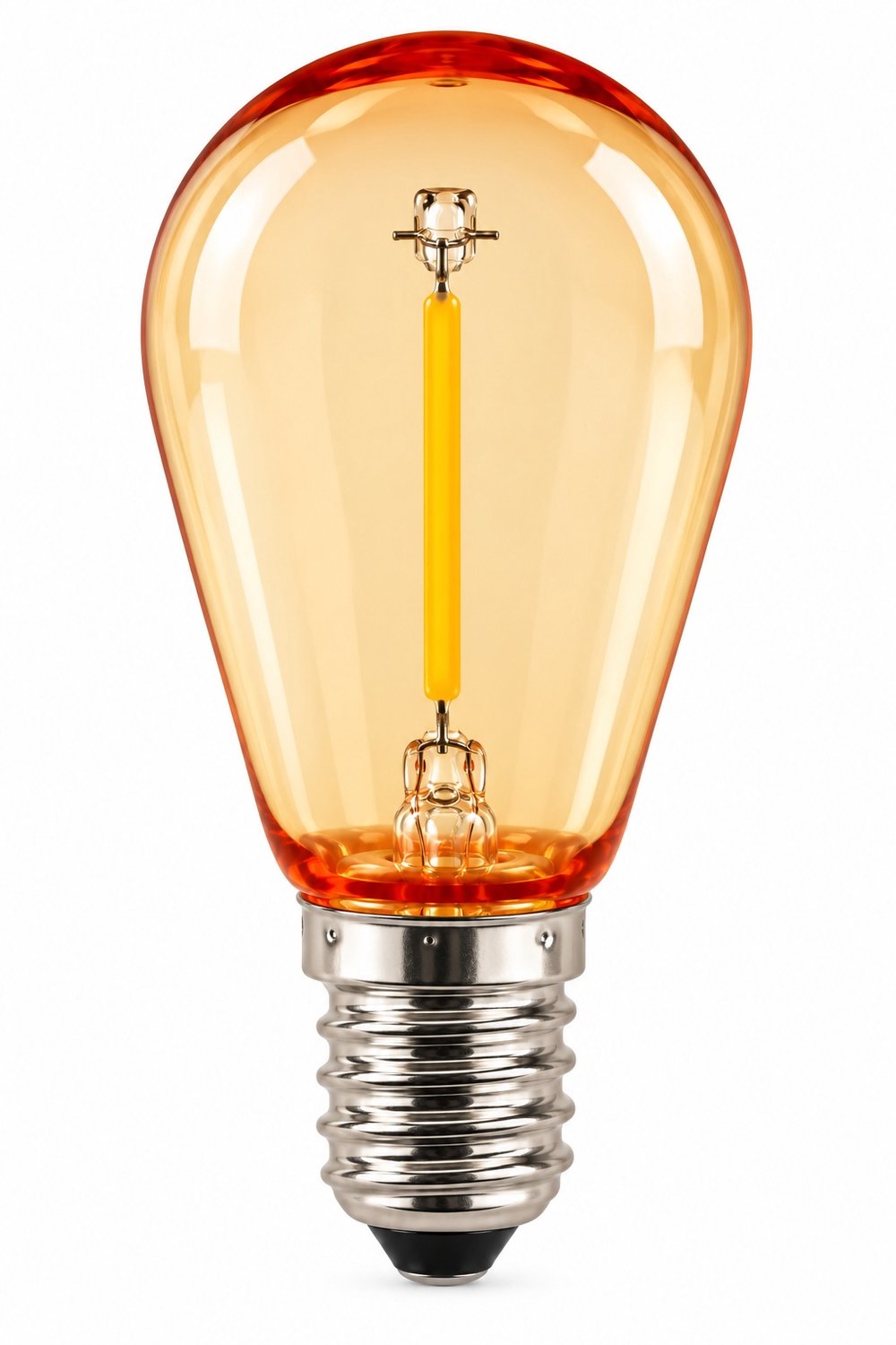 LED Filament Lamp 1W – E27 Fitting – Warm Wit – Decoratieve LED Lamp