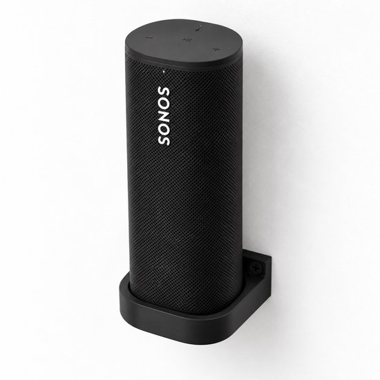 YUOM. Muurbeugel Geschikt voor Sonos Roam 1/2 - Wandhouder - Wall Mount - Zwart — afbeelding 2