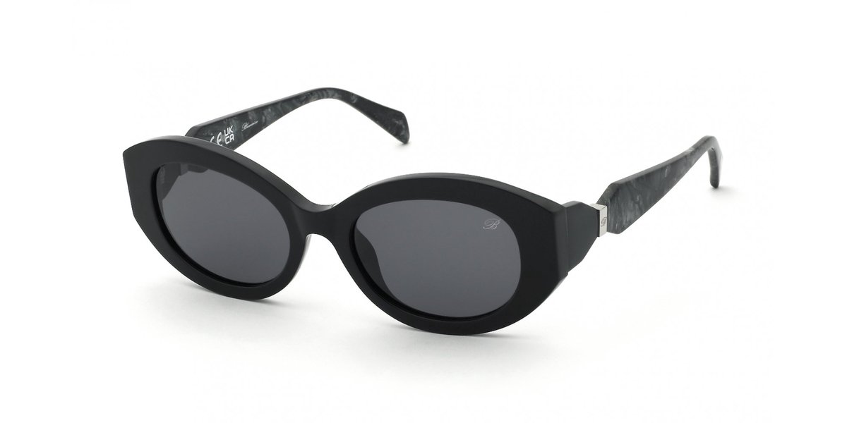 Blumarine SBM239 Nero lucido 53/19/140 WOMAN Zonnebrillen