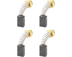 2 paar 16,3 x 10 x 6 mm koolborstels compatibel met Evolution Rage 3S compatibel met Fury 3-S 210 mm glijdende verstekzaag 030-0254