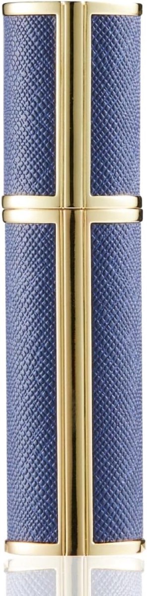 Parfumverstuiver, mini-parfumverstuiver voor onderweg, lege spuitfles voor parfum, handtas, parfumflessen voor op reis, 5 ml (JB-marineblauw)