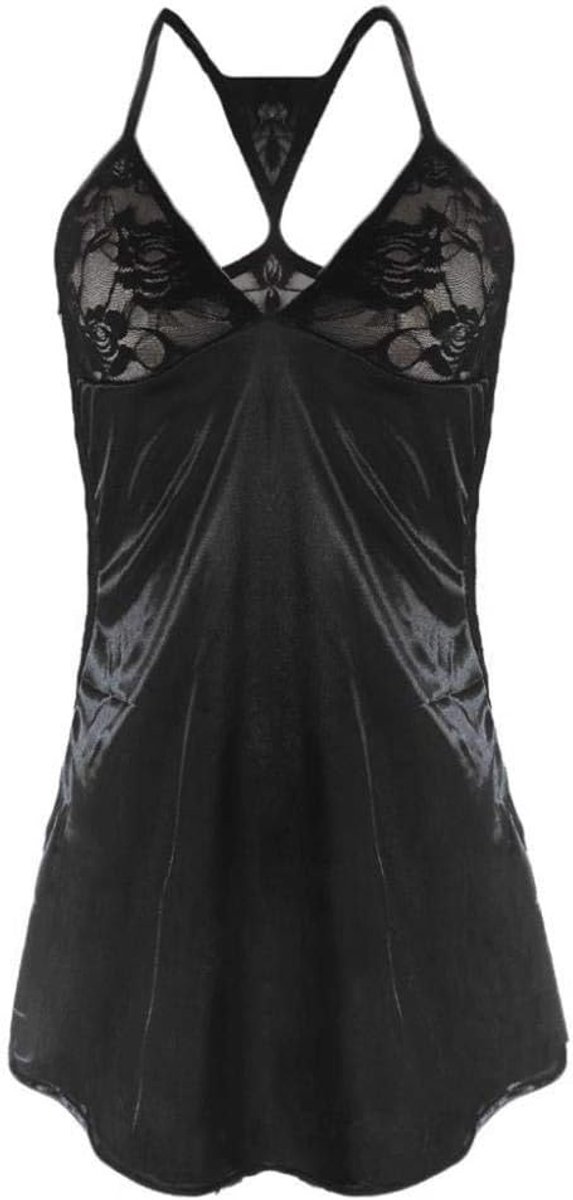Lingerie & ondergoed Dames Erotische Lingerie Jurk Dames Sexy Ondergoed Nachthemd-Negro_XL