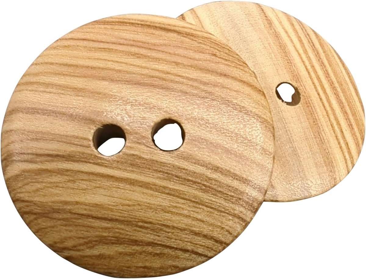 Knopen - 2 gaten - REVERSIBEL (10, 12, 15, 18, 20 en 25 mm) - Vervaardigd en verzonden vanuit SPANJE