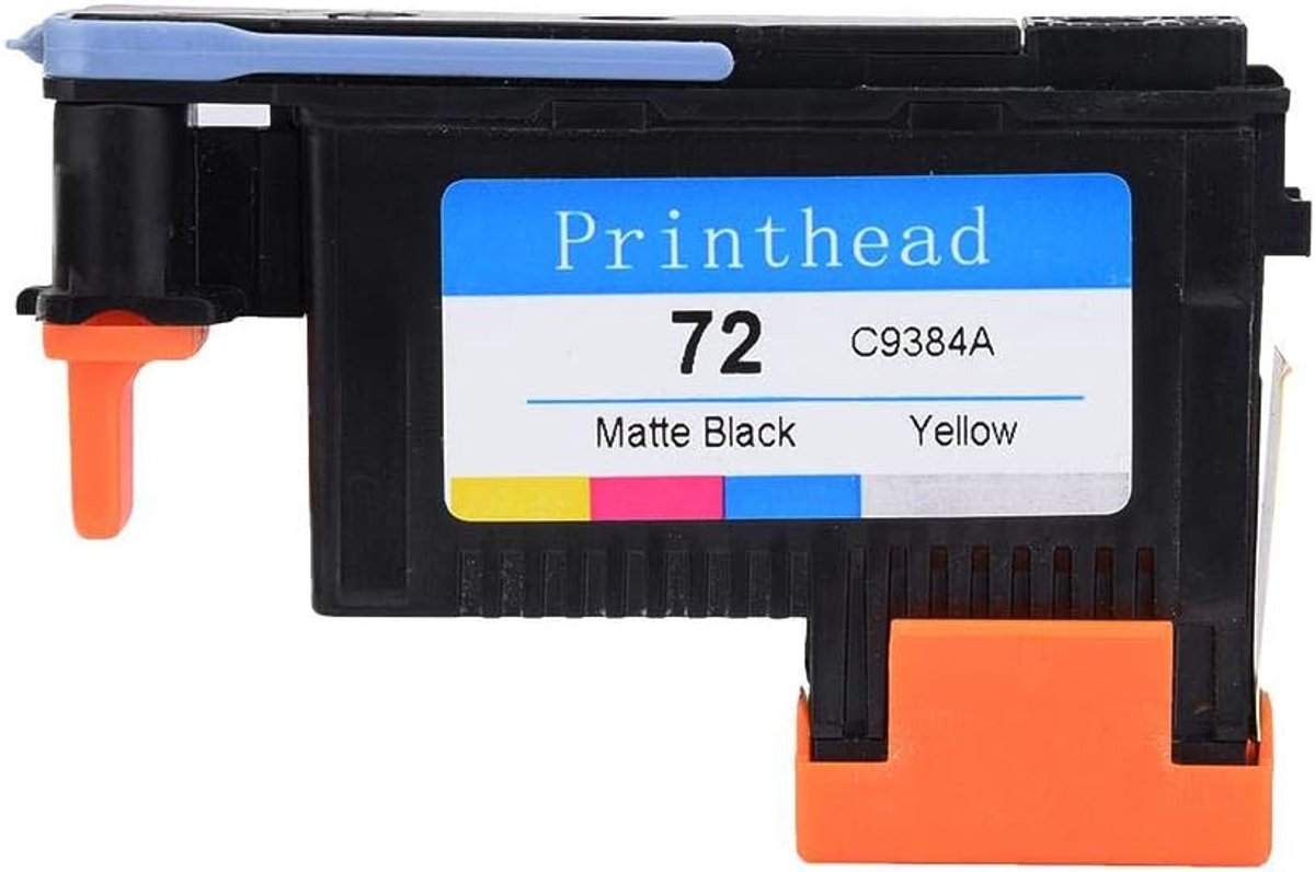 Printkop voor Designjet T610 T770 T795 T790 T1100PS T1120 T1200 T1300 T2300 T1100MFP / T1120PS / / SD-serie (C9384A Matzwart/Geel)