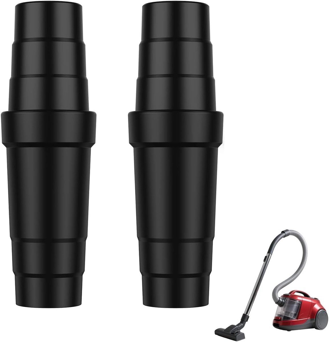 Stofzuiger slang adapter, lekvrije connector voor 31,5 mm-45 mm (2 stuks)