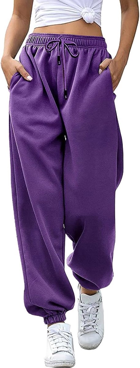 2026 Joggingbroek voor dames, joggingbroek, workout, hoog getailleerde yogabroek met zakken