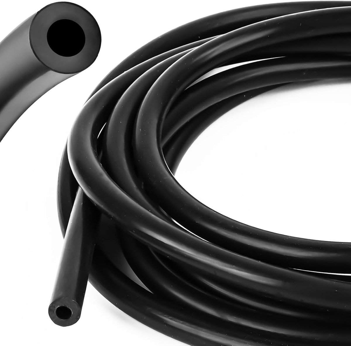 Vacuum Hose, Auto Pressure Hose, 4 mm Inner Diameter 8 mm Outer Diameter - ShopVlot