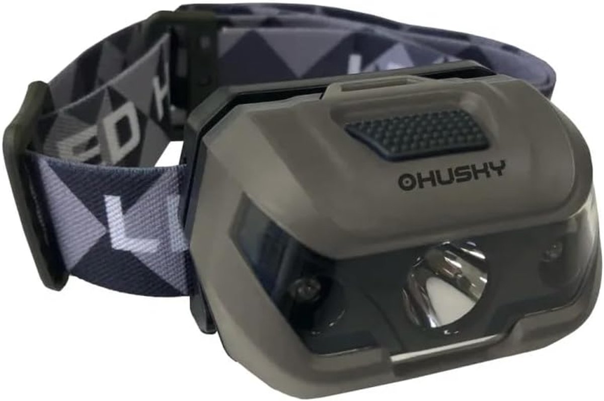 Husky Outdoor Headlamp with AAA Battery Sandra 150 Lumen - Grey - ShopVlot