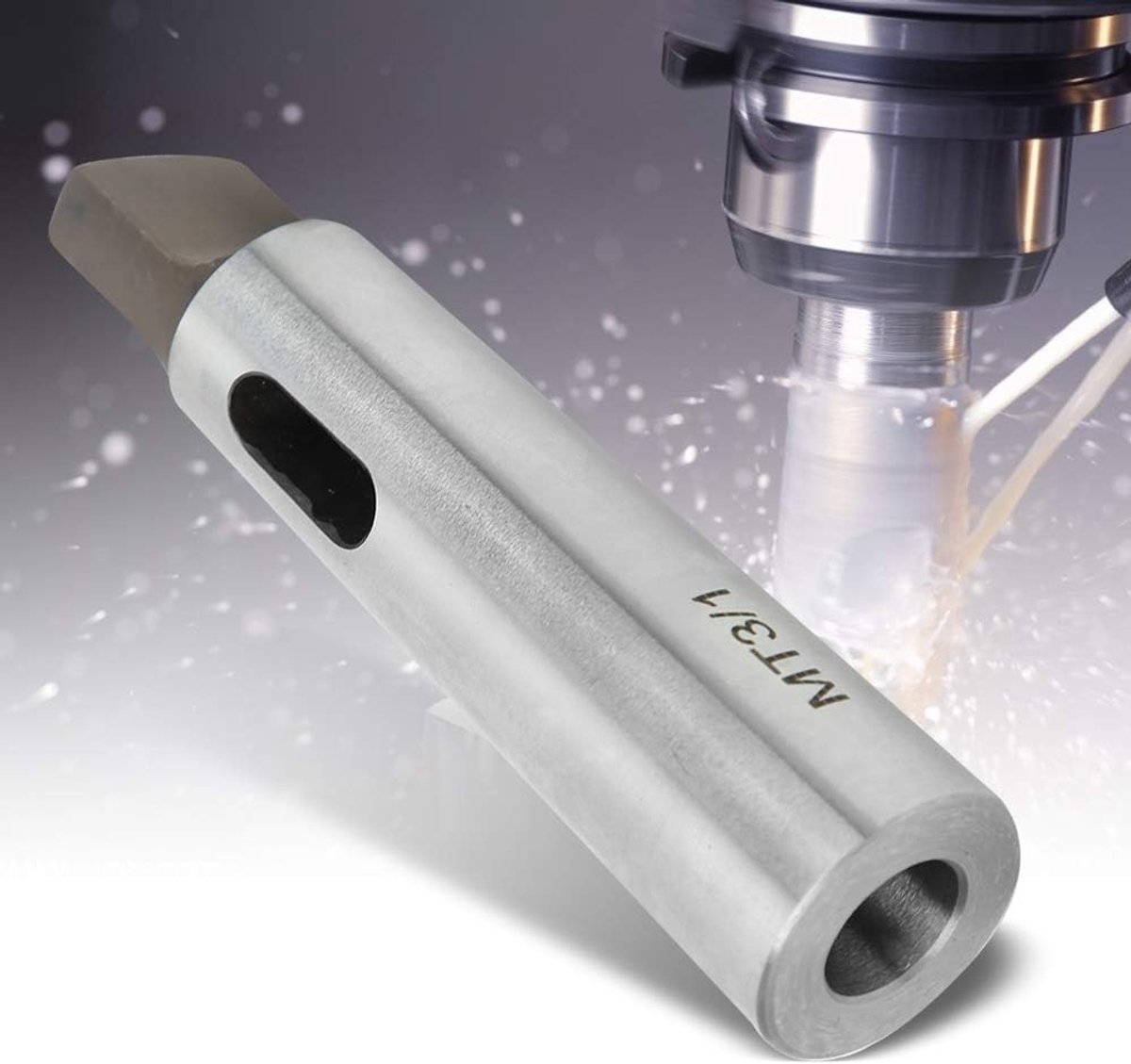 Reducerende Adapter Boor Taper Reducerende Adapter Boorhuls, Boorhuls MT3 Tot MT1 Boorhuls Taper Reducerende Adapter voor Draaibankfrezen