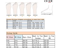 Ofoot Katoenen pantoffels voor dames, traagschuim, voor de zomer, comfortabel, wasbaar, indoor-slaapkamerschoenen met antislip rubberen buitenzolen