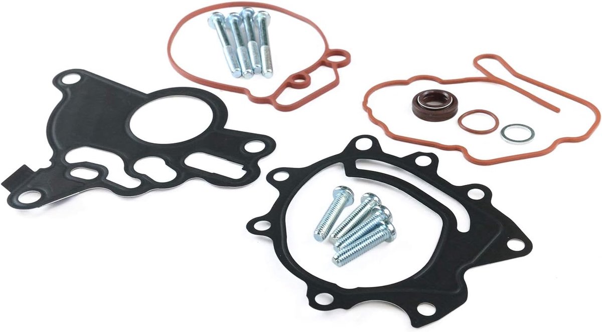 Vacuümpomp afdichtingsset compatibel met V W Sk0da 2.0 TDI 03G145209 03G145209C 03G145209D F009D02804 F009D00069 F009D02009 91093 702020069 2 551 03 ca