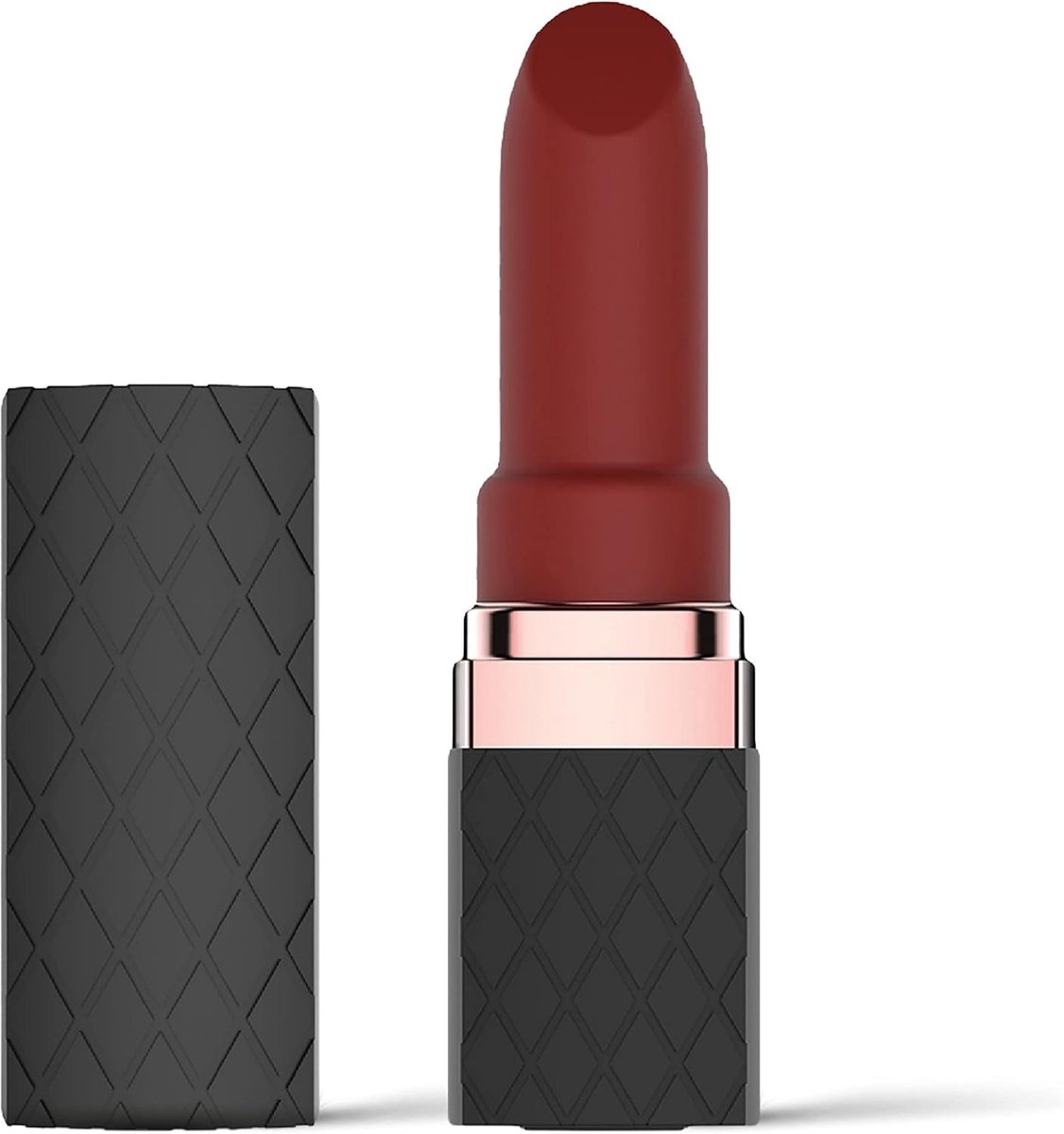 Divine Amour Oplaadbare Luxe Lipstick Vibrator Discreet Vibe Perfect voor Reizen, 1 Count