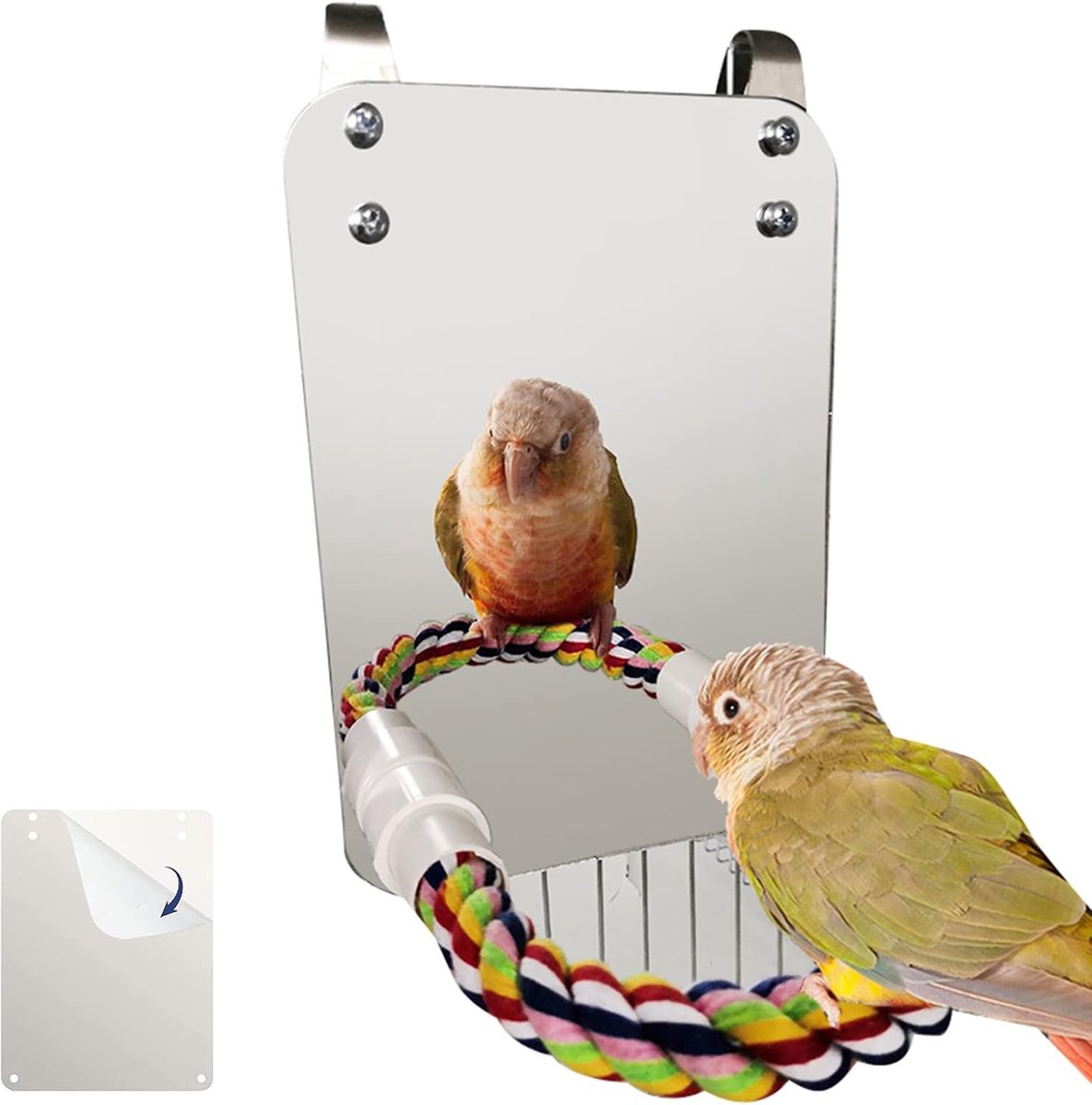 Speelgoed Met Touw Baars Papegaai Bijt Speelgoed Zitstokken Kauwspeelgoed Voor Budgie Parkiet Valkparkieten Lovebirds