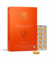 Perfect Health - Premium Multi Complex - Multivitaminen en Mineralen Volwassenen - Hoge Dosering 400mg - Goed voor Weerstand en Immuunsysteem - 90 Organische Tabletten
