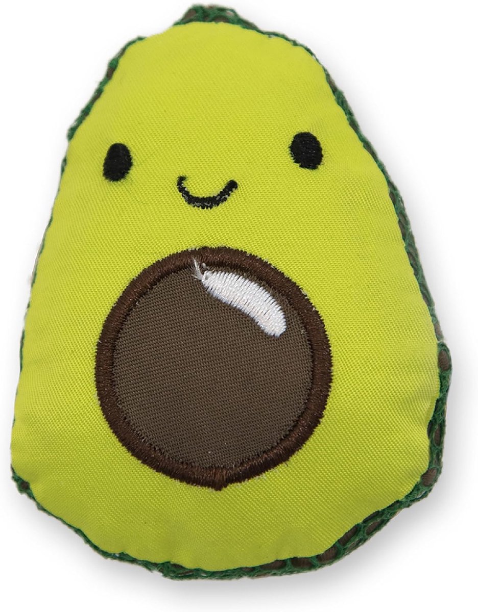 Lil' Avocato - Kauwspeeltje voor katten - avocado - tandverzorgend - bevat kattenkruid - groen