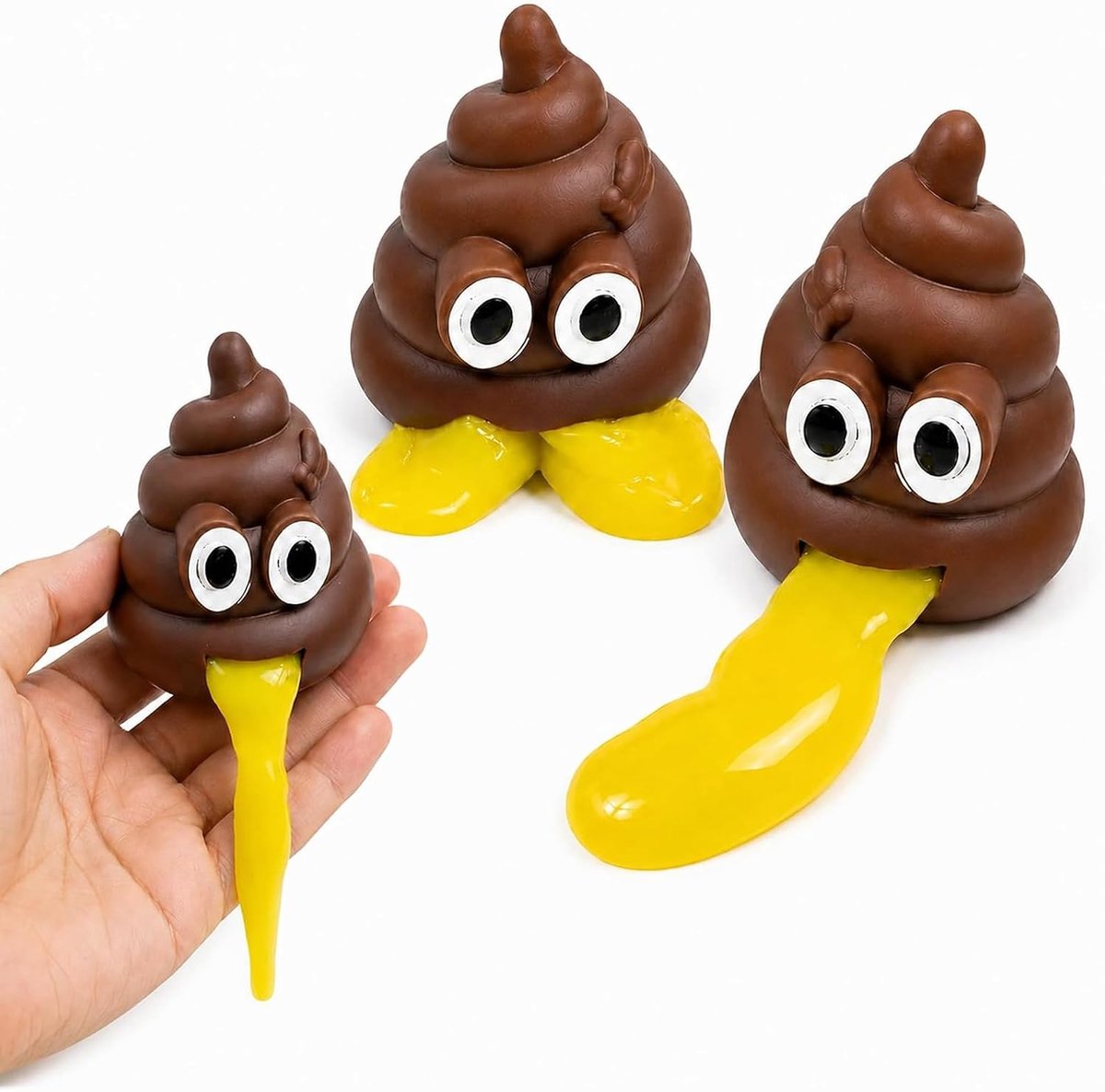 3 stuks stressballen voor volwassenen, spiraalvormig knijpballen