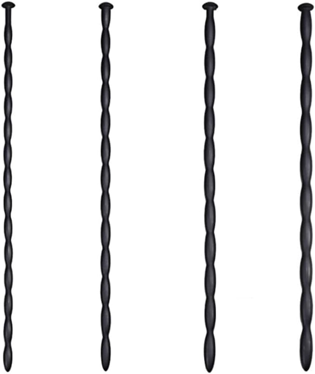 4 maten urinebuis plug set siliconen urethullen dilatatoren parels dilatator plugs mannen seksspeelgoed set siliconen masturbatie extreme (7,8,9,10mm)