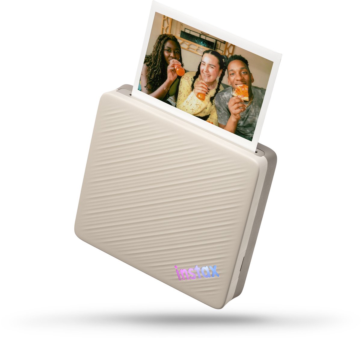 FUJIFILM instax Link WIDE 2 - Smartphone Fotoprinter - Bluetooth - Instax WIDE Formaat - Beige