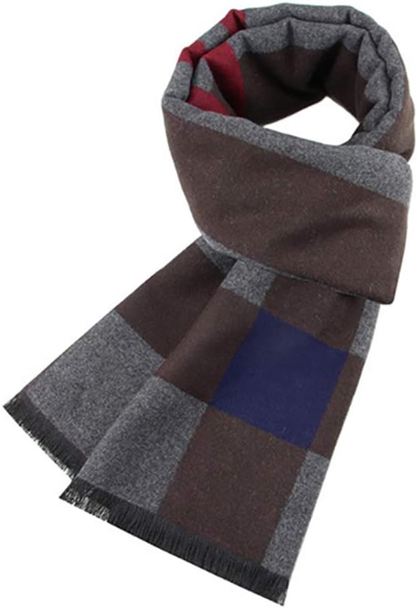 Sjaal, lang, warm, herfst en winter, zacht, comfortabel, tartan sjaal